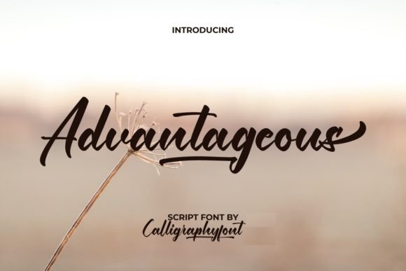 Advantageous: The Script Typeface That Elevates Digital Brand Experiences