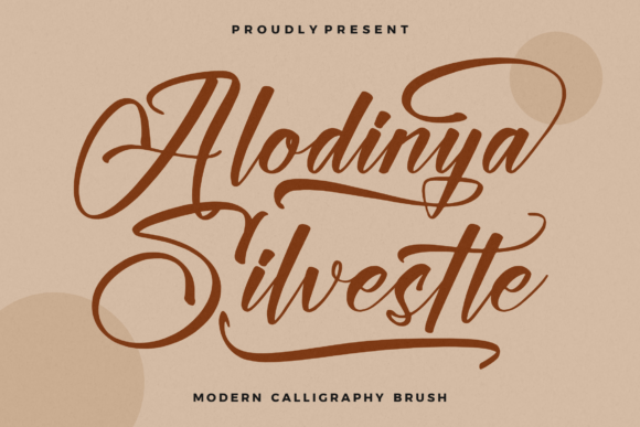Alodinya Silvestte: The Modern Calligraphy Typeface for Digital Brands