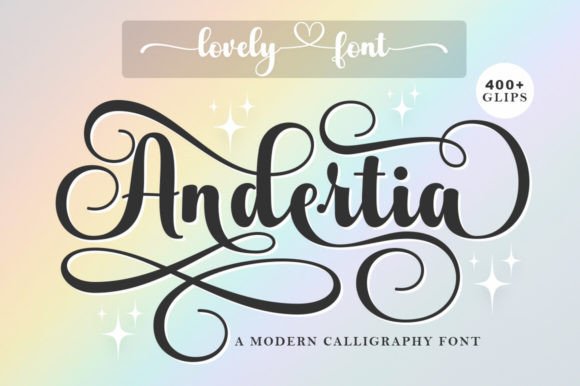 Andertia: The Handwritten Typeface for Engaging Campaigns