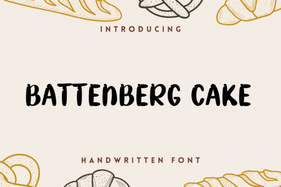 Batternbern Cake: A Playful Display Typeface for Digital Branding