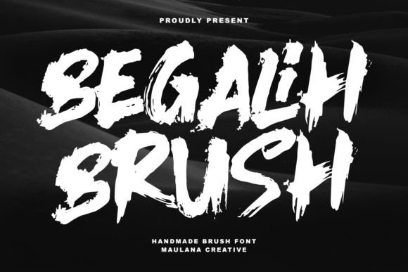 Begalih Brush: The Handmade Typeface for Editorial Design