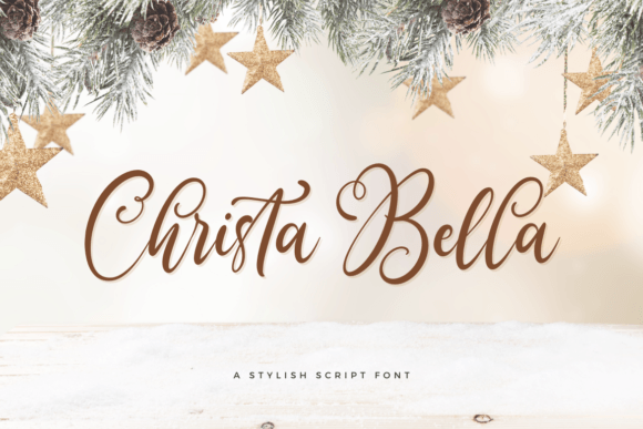Christa Bella: A Premium Script Typeface for Campaign Design