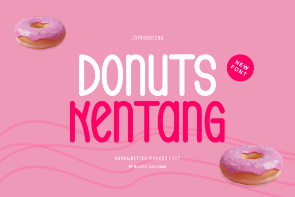 Donuts Kentang: The Friendly Typeface for Authentic Small Business Branding