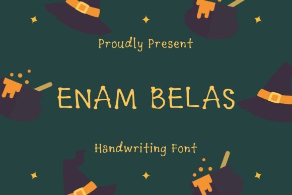 Enam Belas: The Cute Script Font for Small Business Branding