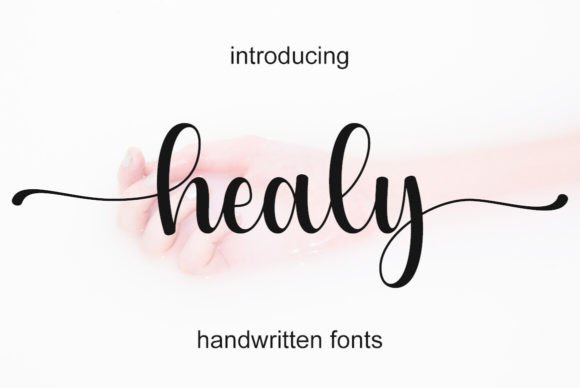 Healy: A Handwritten Typeface for Elevated Editorial Design