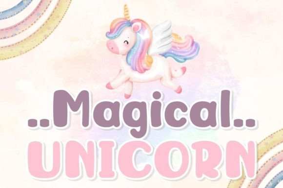 Magical Unicorn: The Creative Font for Whimsical Branding