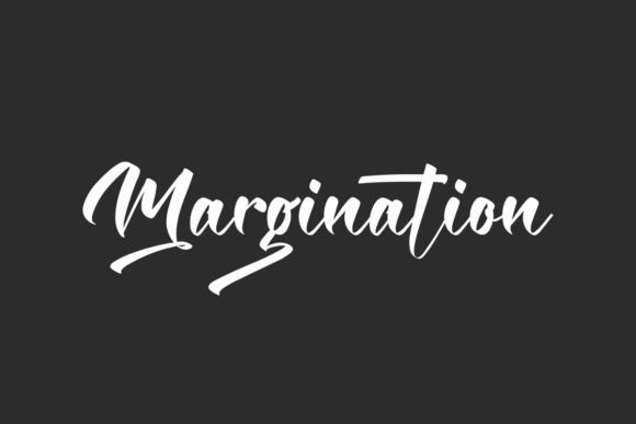 Margination: The Bold Script Typeface That Elevates Small Business Branding
