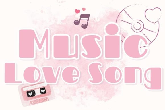 Music Love Song: The Perfect Script Font for Handmade Products