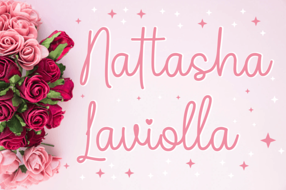 Nattasha Laviolla: An Elegant Script Font for Digital Branding