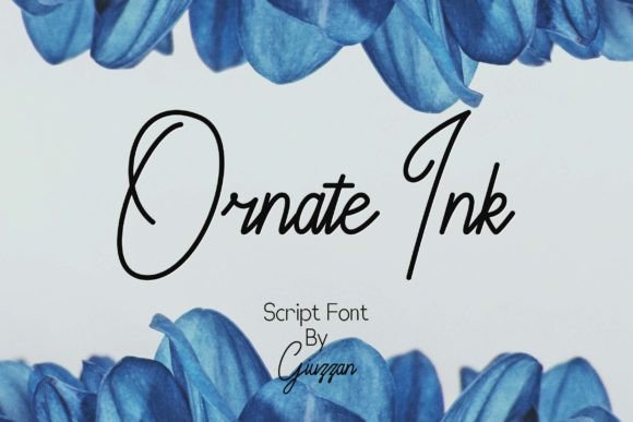 Ornate Ink: A Versatile Script Typeface for Modern Branding