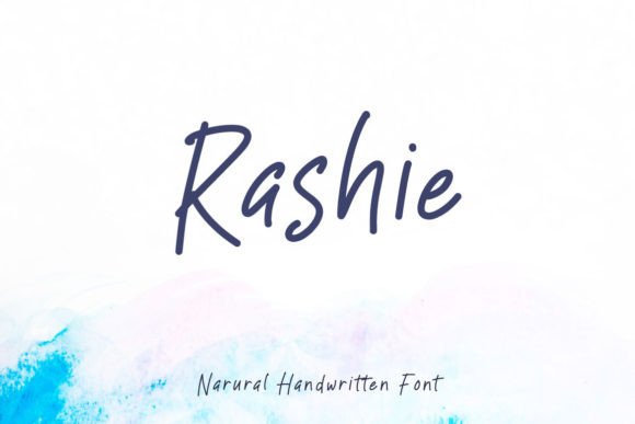 Rashie: A Minimalist Handwritten Script Font That Feels Human