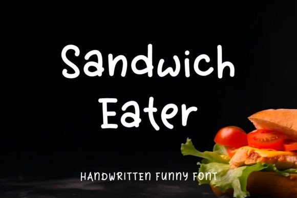 Sandwich Eater: A Playful Handwritten Typeface for Web Design