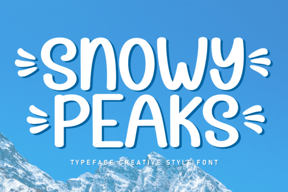 Snowy Peaks: The Perfect Handwritten Typeface for Small Business Branding