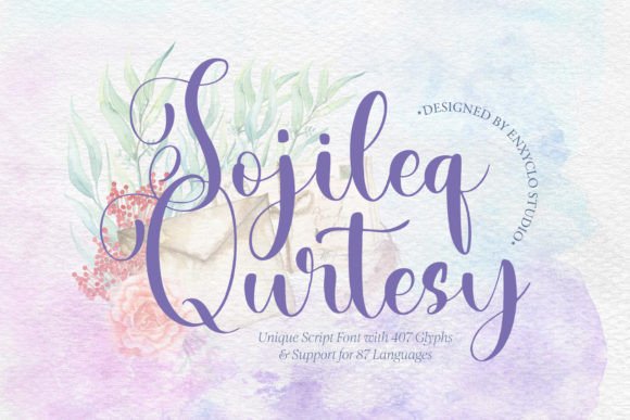Sojileq Qurtesy: A Premium Script Font for High-Impact Campaigns