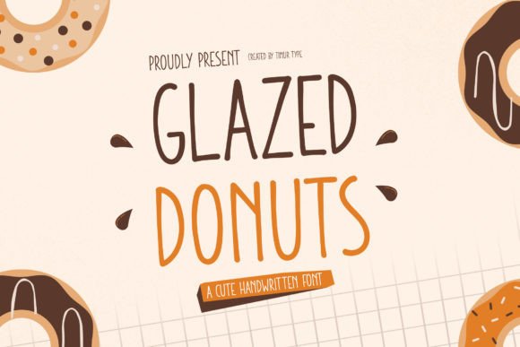 Why Glazed Donuts is the Perfect Script Font for Editorial Design
